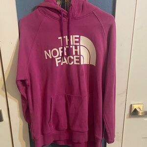 The North Face Pink Hoodie Sweater